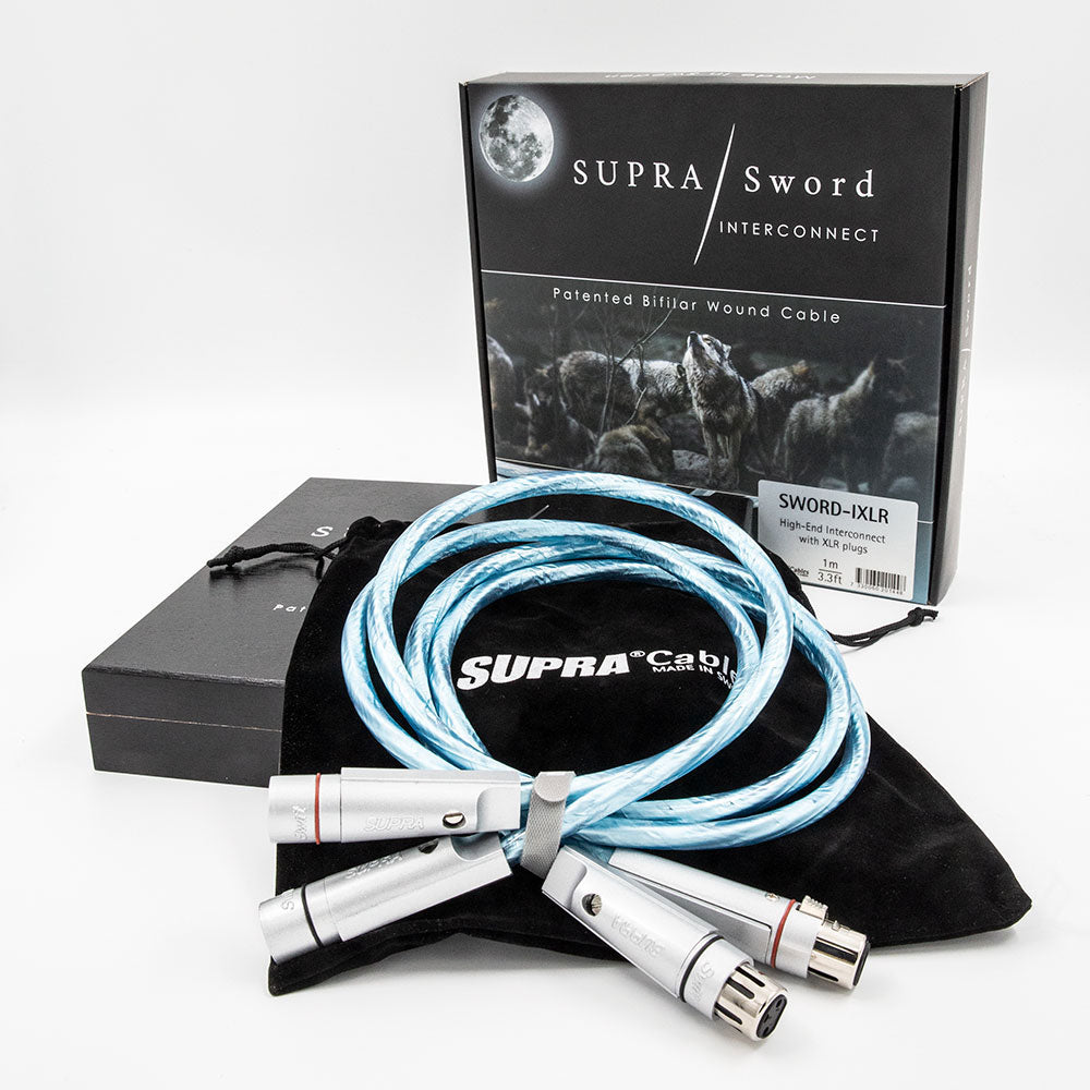 Supra Cables Sword Excalibur Rhodium XLR