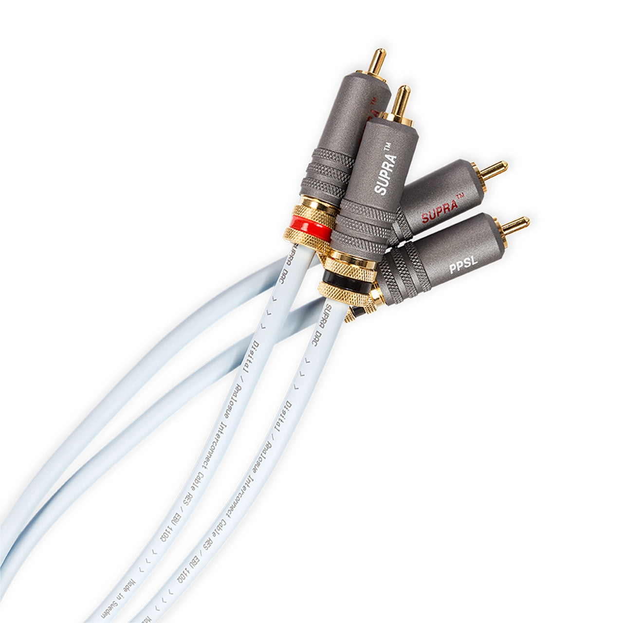 SUPRA DAC-SL Audio RCA Kabel