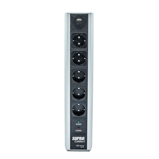 Supra Cables LoRad Netzleiste MK III - Mit Filter, Überspannungsschutz und USB - Supracables.ch