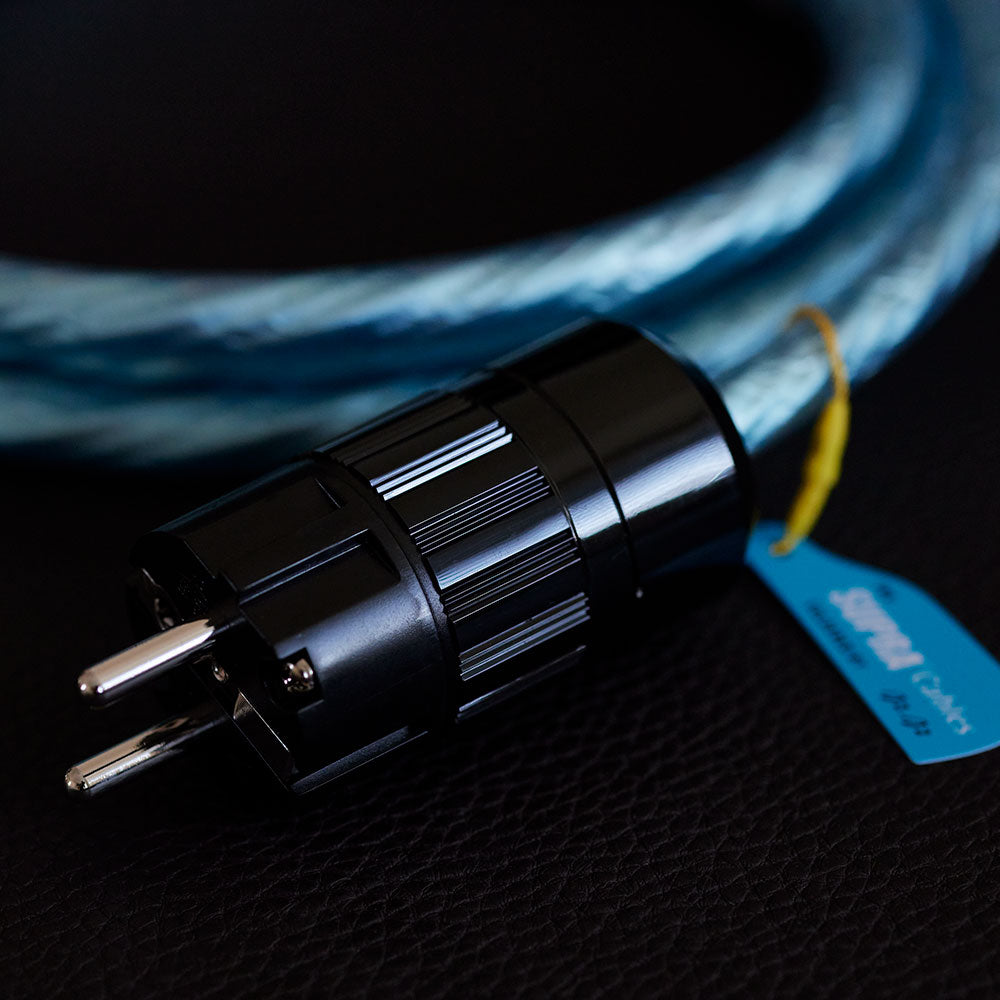Supra Cables LoRad 2.5 Excalibur Rhodium Edition - Flagship Stromkabel - Supracables.ch