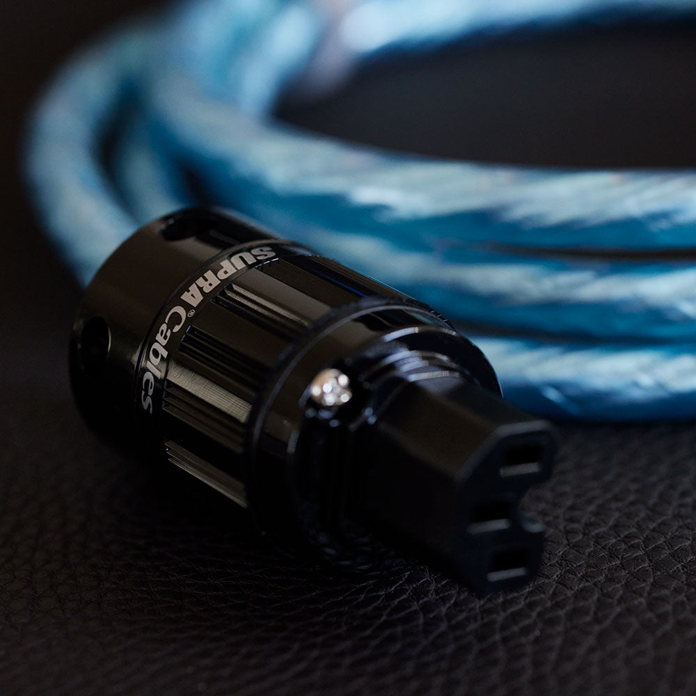 Supra Cables LoRad 2.5 Excalibur Rhodium Edition - Flagship Stromkabel - Supracables.ch