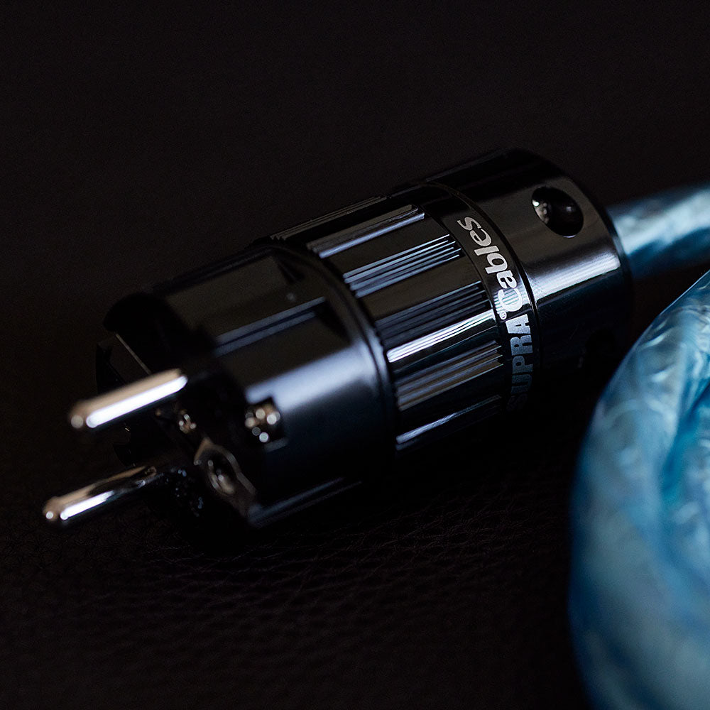 Supra Cables LoRad 2.5 Excalibur Rhodium Edition - Flagship Stromkabel - Supracables.ch