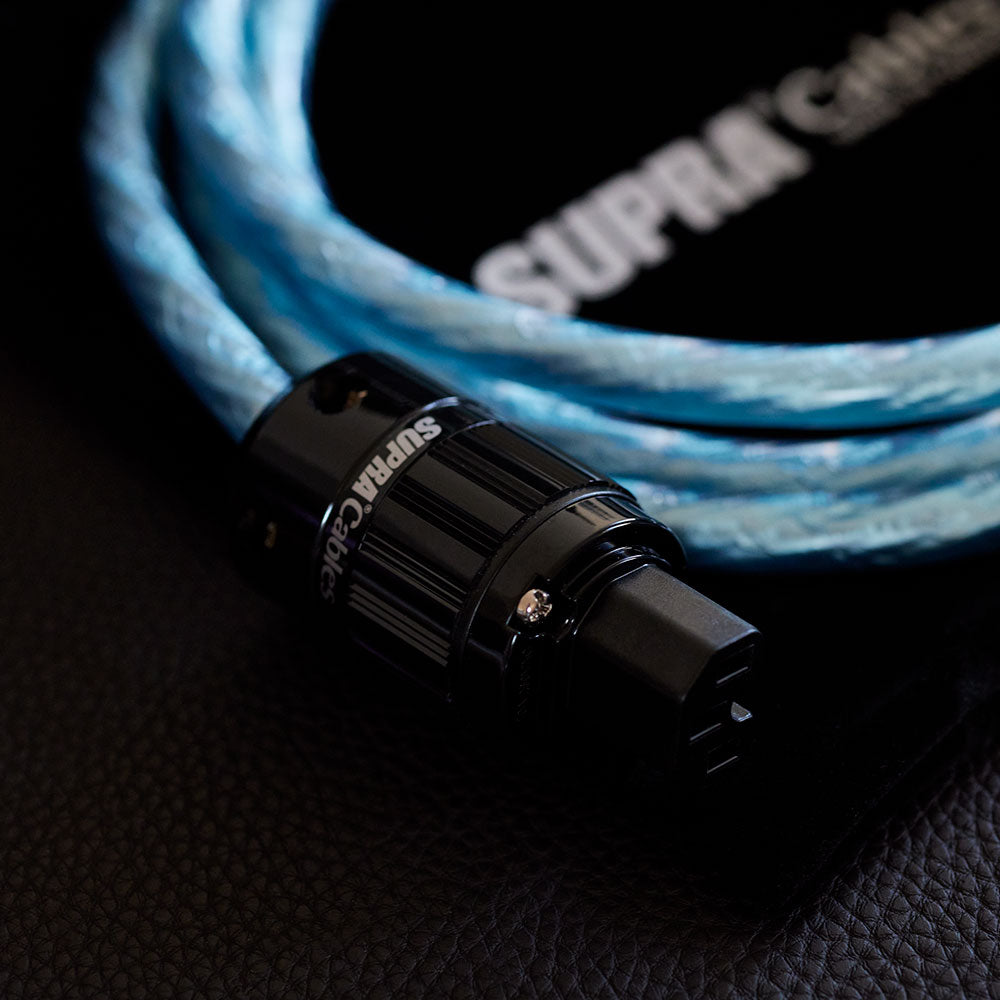 Supra Cables LoRad 2.5 Excalibur Rhodium Edition - Flagship Stromkabel - Supracables.ch