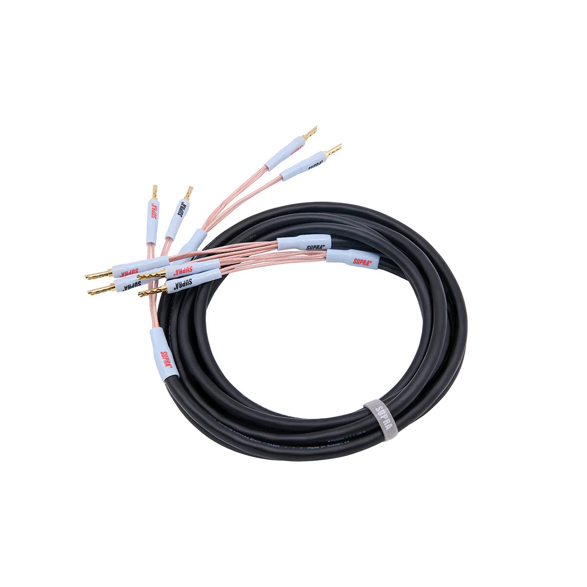 Supra Cables XL Annorum Black Edition - High-End Lautsprecherkabel - Supracables.ch