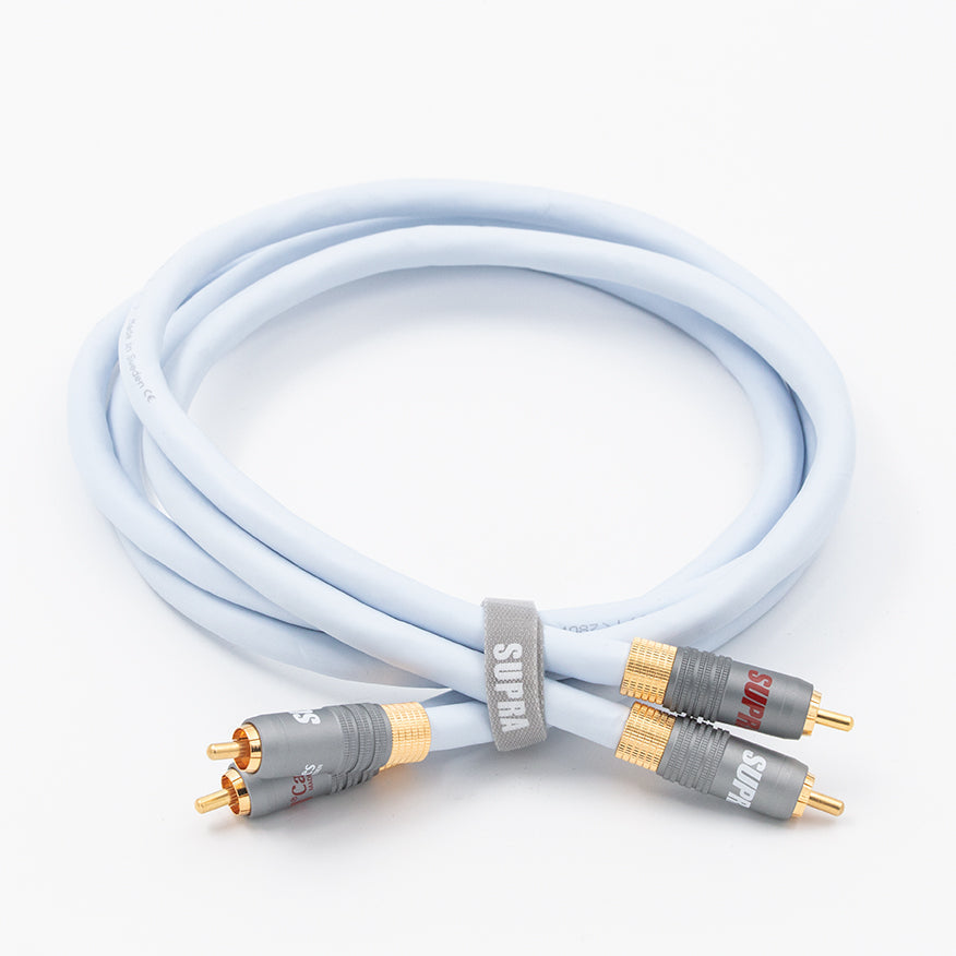 Supra Cables XL Annorum RCA - Premium RCA Kabel - Supracables.ch