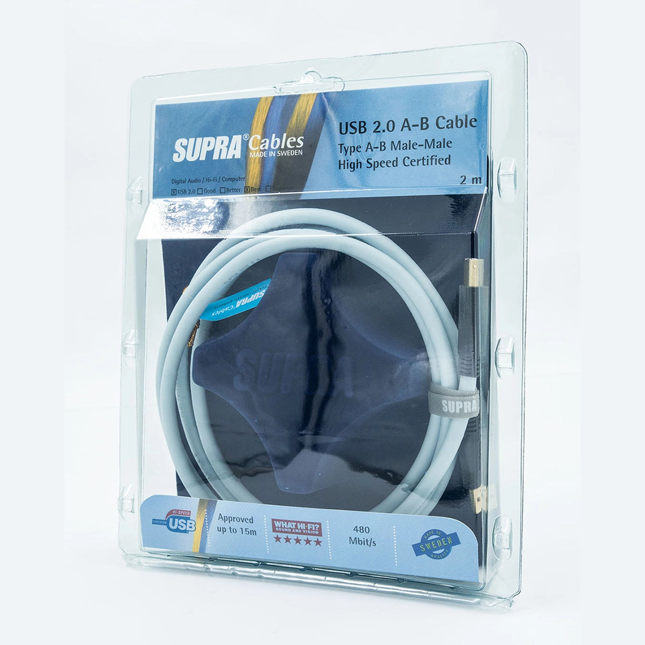 SUPRA USB 2.0 A-B